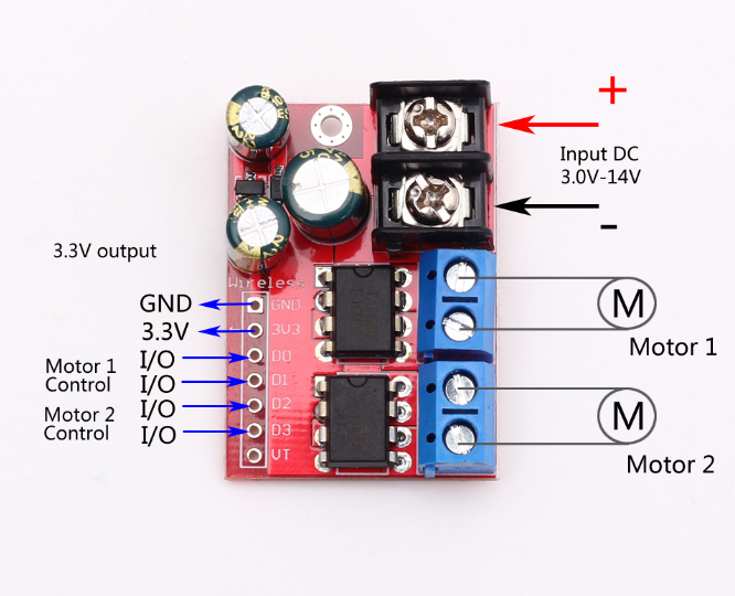 Zk Ad A Dual Dc Motor Drive Module Aquaphoton For Technical Solutions